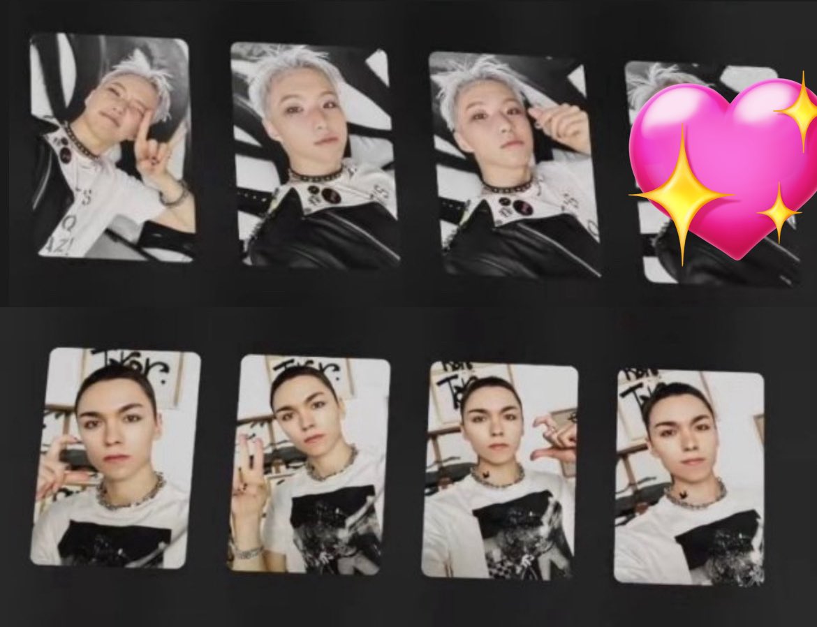 woozbuzzz's tweet photo. WTT want to trade (ina)

have: mingyu, dokyeom, joshua (daredevil version)
want: any hoshi or vernon daredevil version (on pic)

t. #zonauang #sbt burstday seventeen https://t.co/miSoEpWlci