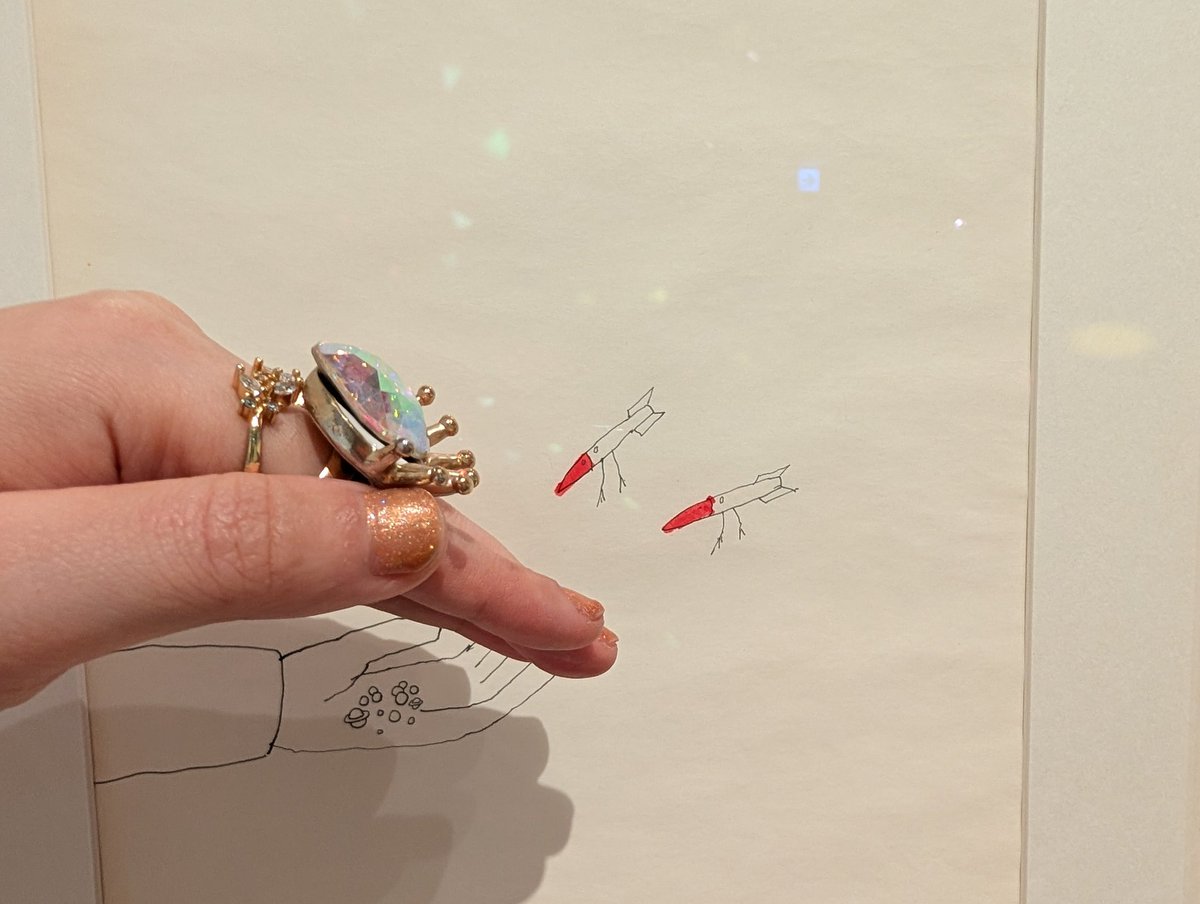 キラキラで世界を守りたいの。

#あべのハルカス美術館 
#folon 
<a href="/ourfolon/">ourfolon</a>