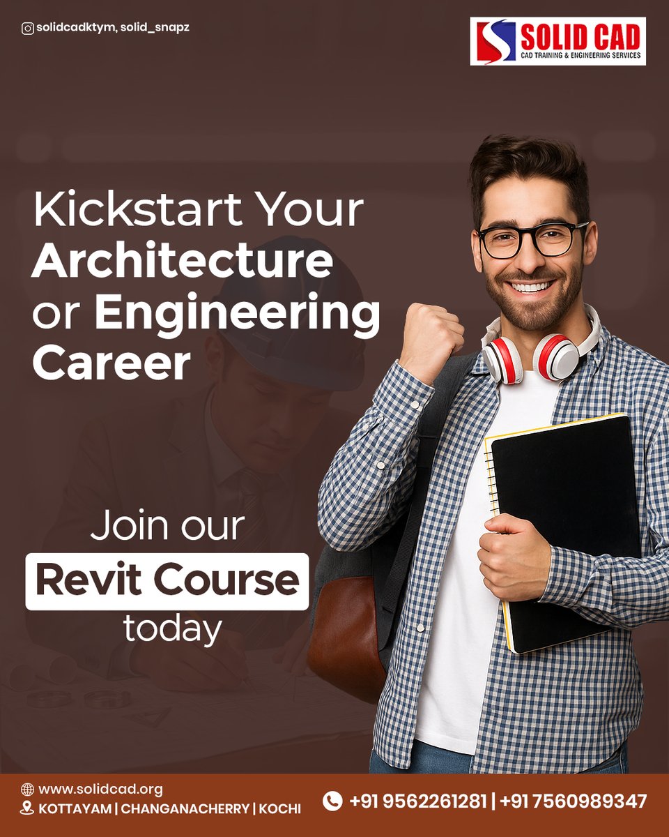 cad_solid's tweet image. Start your career in architecture or engineering with our easy-to-follow Revit course.

⏩️ ENROLL NOW

For Details:
🌐 solidcad.org
📌 Kottayam, Changanacherry, Kochi
☎ +91 7560989347, +91 9562261281

#SOLIDCAD #RevitCourse #ArchitectureTraining #EngineeringSkills