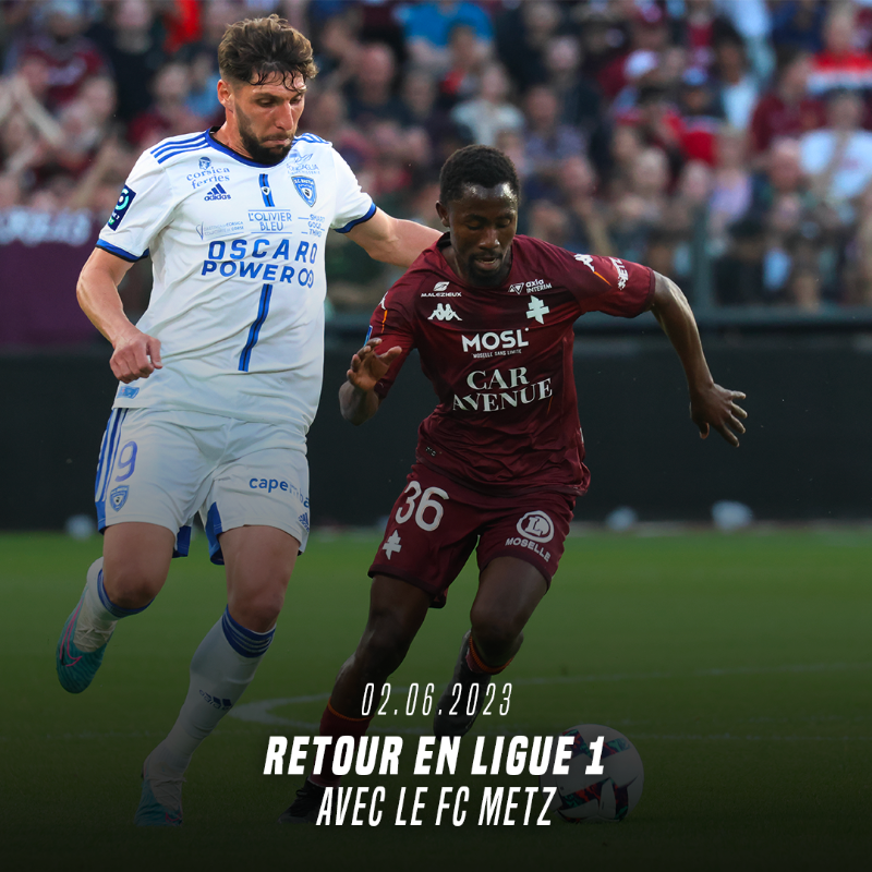 FCMetz's tweet photo. [ ℙ𝕣𝕠 ]

Merci pour tout Ablie 🇬🇲🫶

🔚 Après 102 matches sous le maillot grenat, l'international gambien quitte le #FCMetz.