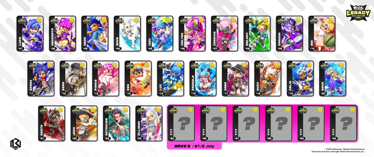 #22. Jack - (<a href="/OctoByt3/">𝗢𝗰𝘁𝗼𝗕𝘆𝘁𝗲 (𝘊𝘰𝘮𝘮𝘴 𝘰𝘱𝘦𝘯)</a>)
#23. Octocube - (<a href="/OctocubeJ/">𝙊𝘾𝙏𝙊𝘾𝙐𝘽𝙀𝙅𝙅 🅃</a>)
#24. Allison - (<a href="/SquidytheGeso/">Squidy 🦑</a>)

Final wave: Week 1/2 July
#Ninjalaお絵描き部 #NinjalaArt #NinjalaOC (2/2)