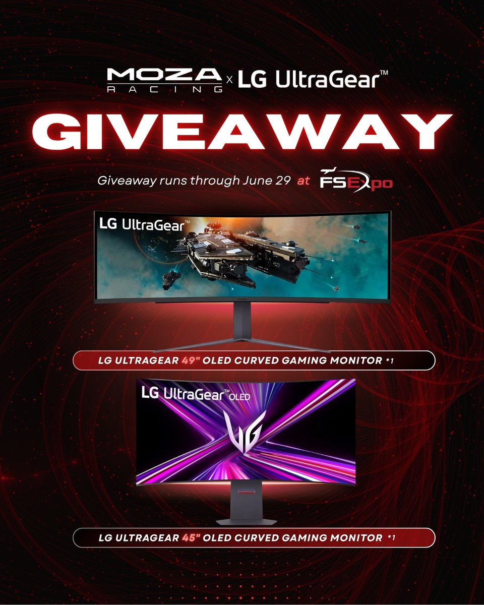 Only 2 days to go until the global reveal of our new flight sim lineup at FSExpo! ✈️

Visit us at Booth 122 to get hands-on with our latest flight sim innovations, LG UltraGear Monitors, and enter our giveaway with @LGGamingHub for a shot at winning high-performance LG UltraGear