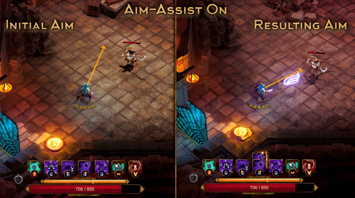 Aim assist just got an upgrade 🔧

The Better Aim Helpers Update for The Book of Aaru is live!

🎯 Smoother targeting
💡 Better explanation
🕹️ More accessible gameplay
🔗 store.steampowered.com/news/app/20929…

#TheBookOfAaru #Roguelite #IndieGame #pitchyagame
