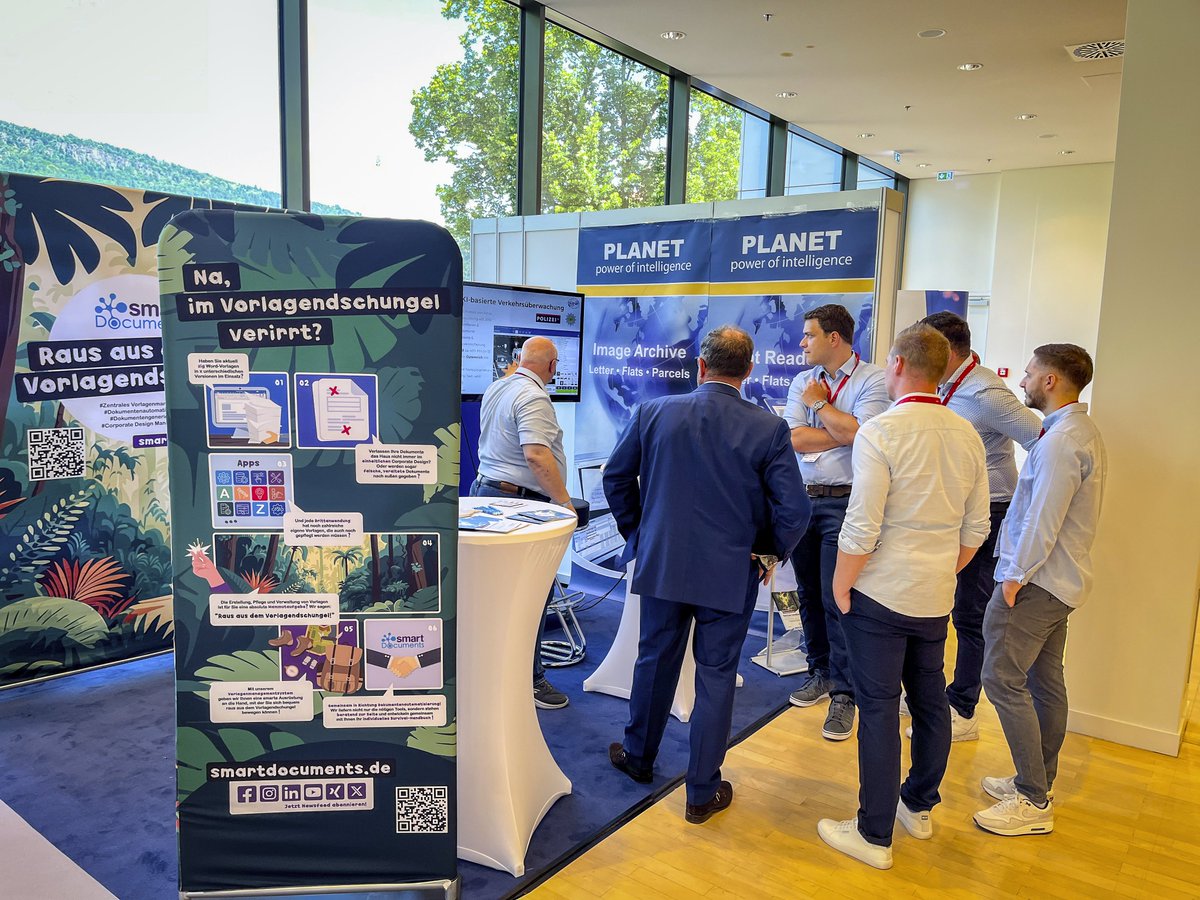 SmartdocumentsD's tweet image. 🚀 Was für ein Auftakt! Gemeinsam mit PLANET Solutions GmbH feierten wir unsere Premiere bei der renommierten #DOXNET e.V. Fachkonferenz – mit Erfolg! Unsere Mission: „Gemeinsam 🤝 für effizientes #Dokumentenmanagement“.

shorturl.at/7mNmf