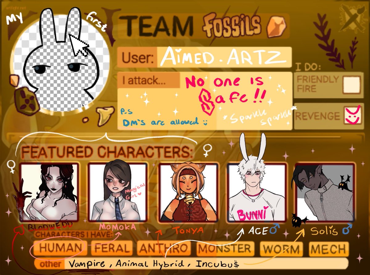 Doing this art fight thing this year (I'm scared) #artfight2025 #oc #DigitalArtist