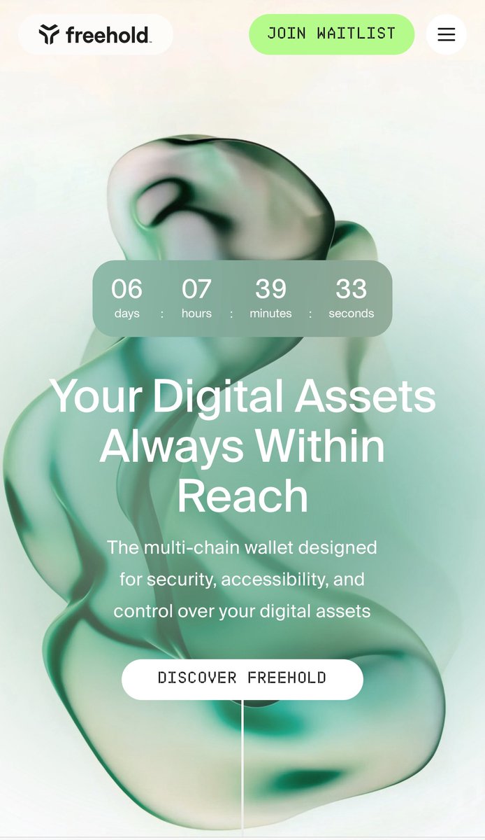 MarkCrypto8's tweet image. Less than a week until the launch of @freehold_wallet iOS app ⏳
With the crypto market starting to recover, could this push the $RIO price back over $0.50 or even over $1 ?
What’s your #RIO price prediction for 1st July?