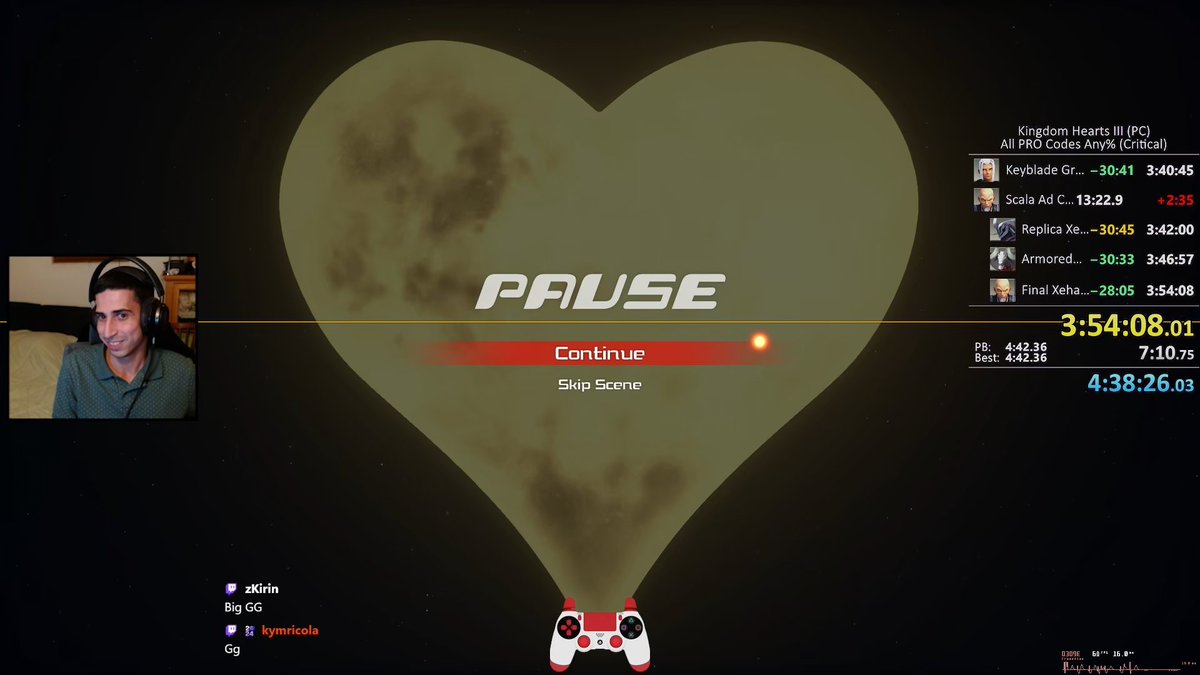 beeboycubed's tweet image. New WORLD RECORD for KH3 CRITICAL All PRO Codes Any% with the FIRST sub-5h real-time AND sub-4h loadless time in history!

Huge milestone for the category... but it's not dead yet!