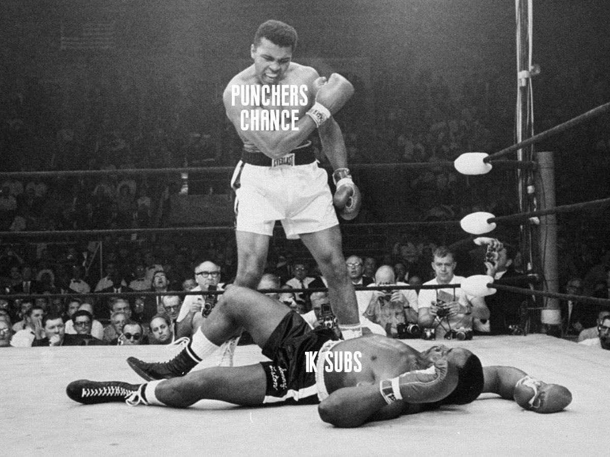 ThePunchersPod's tweet image. 1000 SUBSCRIBERS ON YOUTUBE 🔥
We are proud to announce we have just hit 1k Subscribers on YouTube.
A really proud milestone to hit and we would like to thank all of the interviewees, podcast guests and friends that helped us get here 🤝
Here's to 1000 more 🔜