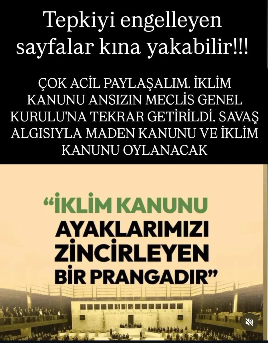 Türk tarihine, Kurtuluş savaşına, Kuvayi Milliye’ye kir attılar.

Atatürk’ün kurduğu fabrika ve Vatan topraklarını yabancıya sattılar.
Demografik yapımızı bozdular.

Şimdi de YAŞAMIMIZA göz diktiler.👇🏻

#iklimkanununahayır 
#iklimkanunuimzalama 

#zeytinimedokunma #zeytinvatandır