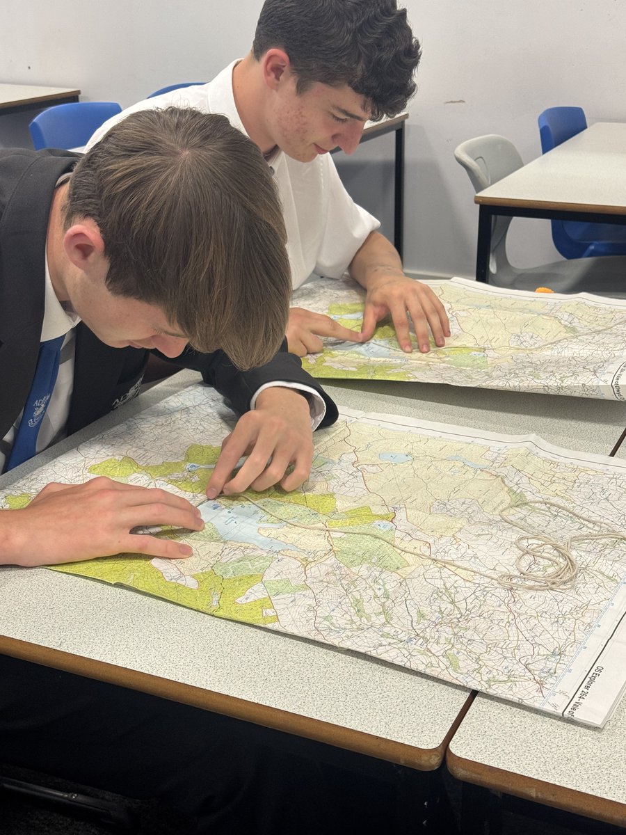 Sam and Sam have been busy calculating distance, time and direction as they prepare for their Silver Duke of Edinburgh Award expedition in July. 🗺️🎒