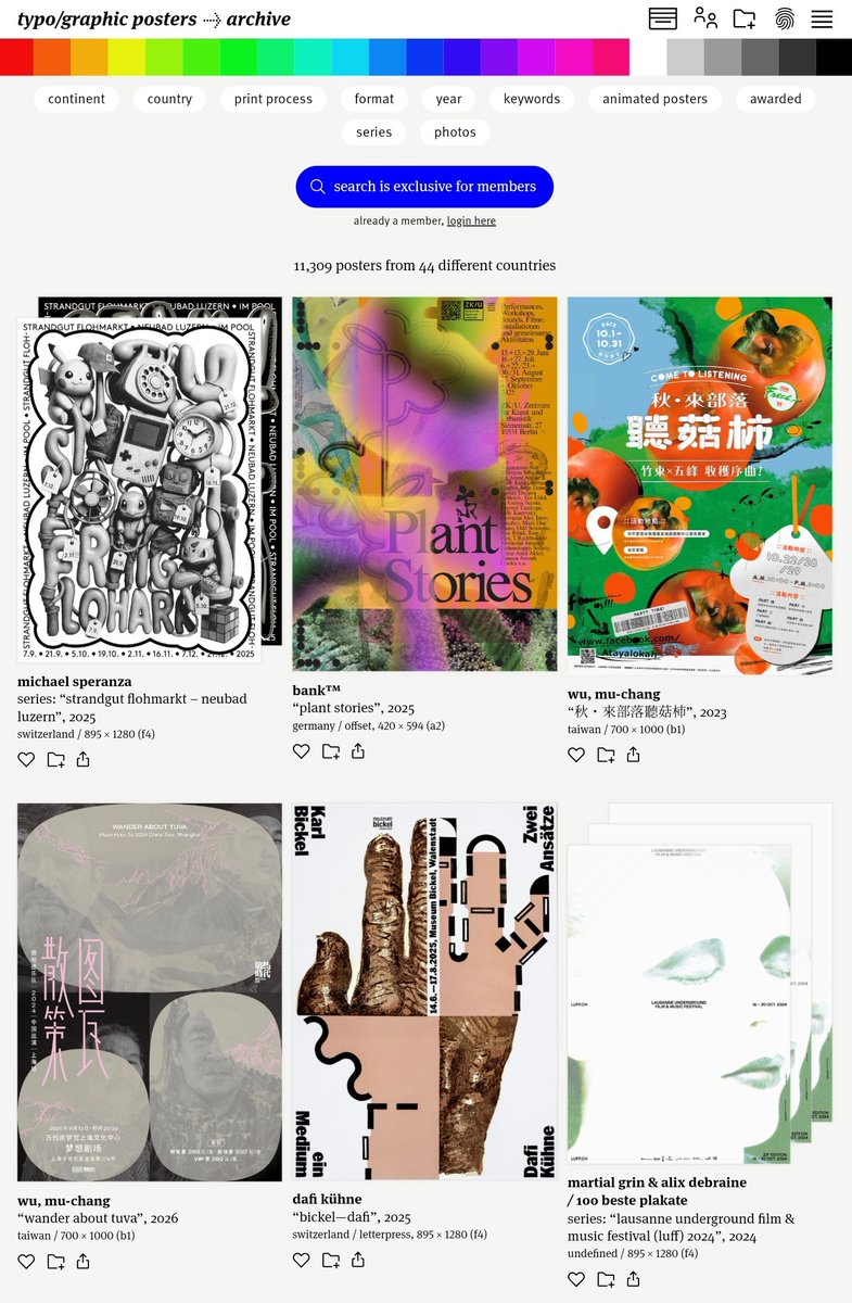 N525_zip's tweet photo. 📌 포스터 디자인 참고 사이트

typographic posters

🔗 : https://t.co/efpQwhjF5I https://t.co/HomPwi4k6q