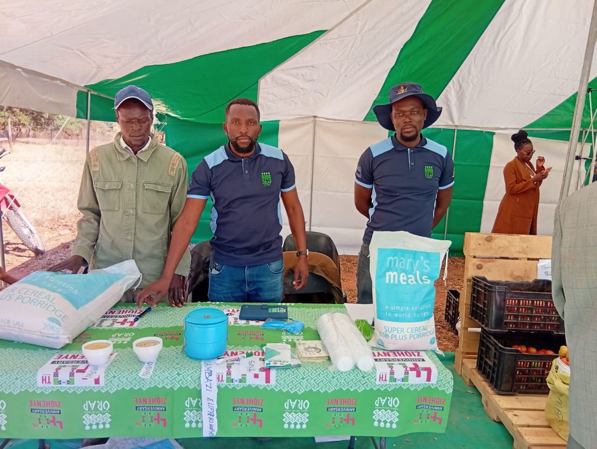 orapzenzele's tweet photo. ORAP teams from Amalima Loko & Schools Feeding Programme proudly exhibited at the #NkayiBusinessExpo on 19 June in @NkayiCenter .
Showcasing grassroots impact, building networks & amplifying local solutions. These platforms matter! 💪🌾🍽️
#ORAP #CommunityLed #Nutrition https://t.co/ltFtY6kayH