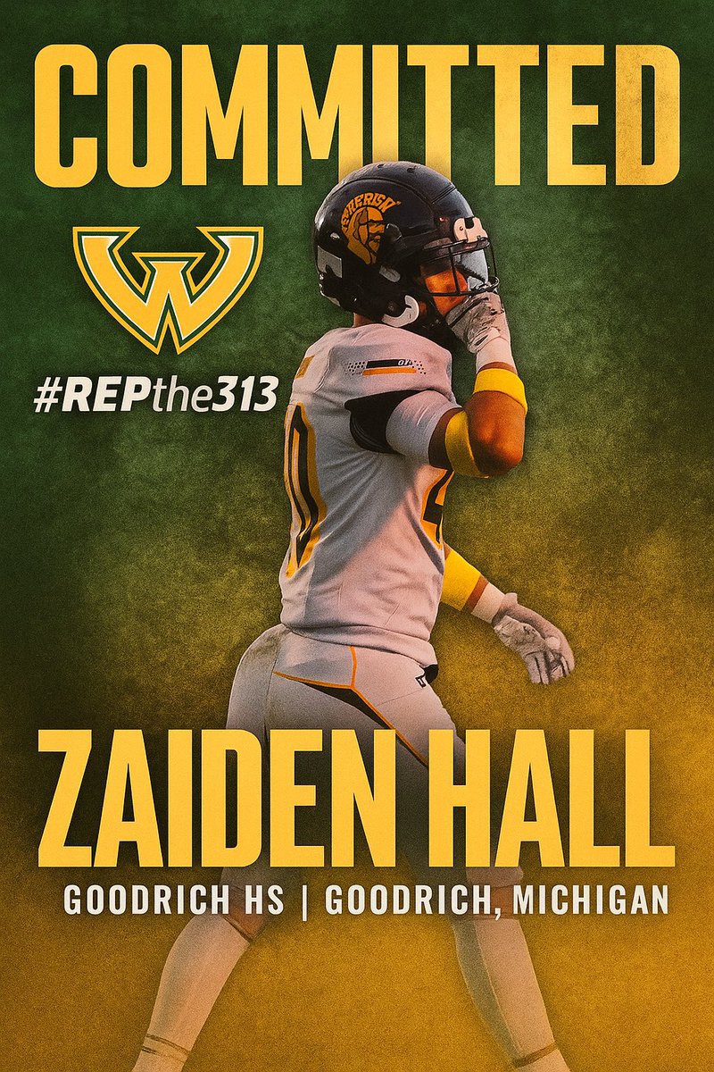Goodrich 2025 Zaiden Hall has committed to Wayne State 

<a href="/zaiden_h40/">Zaiden Hall</a>