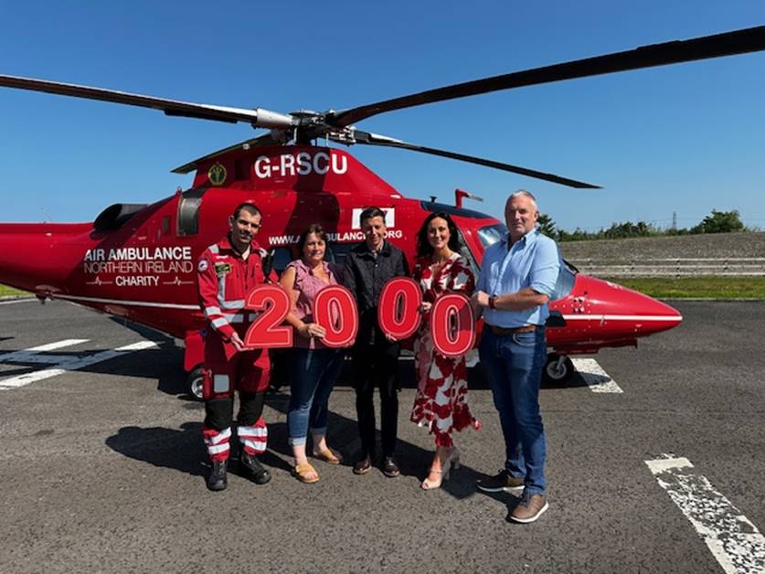 Giving back to the community is a key part of rehabilitation.  Maghaberry continues to support @AirambulanceNI, with prisoners in horticulture raising £2,000 for the charity.  Over 40 hanging baskets were also donated which were sold to their supporters to raise vital funds.