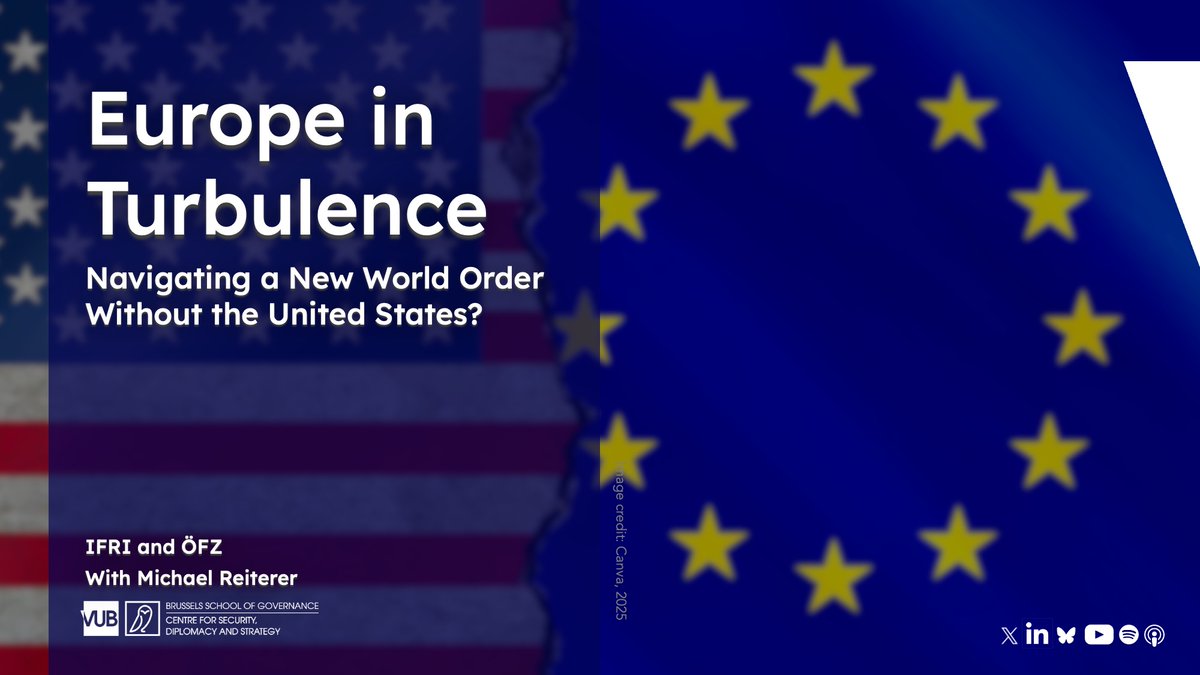 Today, Michael Reiterer will be speaking at an IFRI ÖFZ event on European security and global order. Michael will speak alongside Daniela Schwarzer, Georgina Wright and Dominique David.

More info🔸 ifri.org/en/europe-turb…