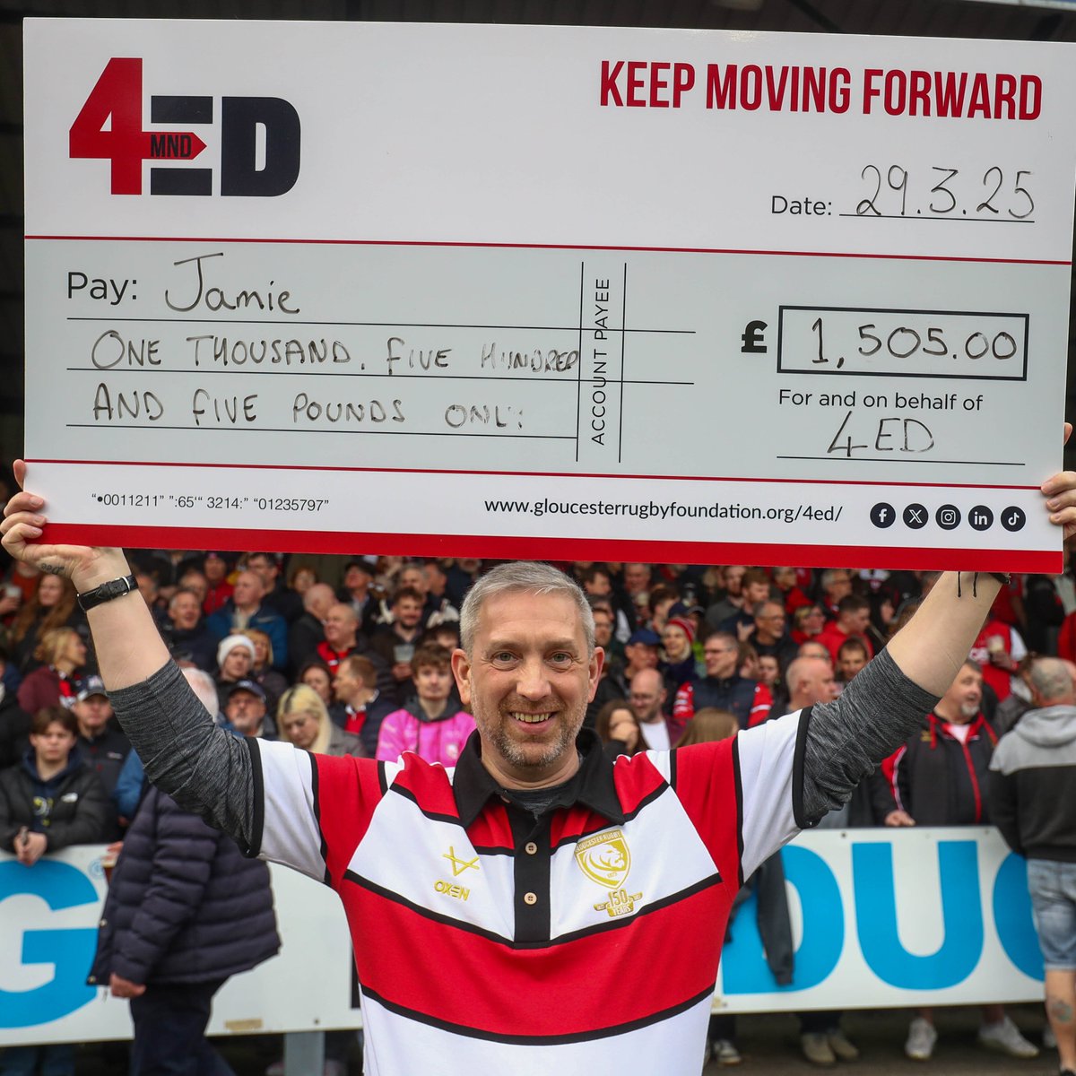 𝗧𝗛𝗔𝗡𝗞 𝗬𝗢𝗨 🙌

Thanks to your incredible generosity, we raised a total of £13,613 in last season's matchday raffles and lottery, all of which has gone directly to supporting our work in your community. ❤️

Read more 👉 bit.ly/44uAvye