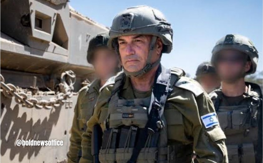 OfficeBold's tweet photo. IDF Chief of Staff Maj. Gen. Eyal Zamir, a key message today: June 25, 2025

“We have concluded a significant phase, but the campaign against Iran is not over.” 

"Israel’s military focus will now shift back to Gaza and efforts to recover hostages and dismantle Hamas continue" https://t.co/b6RQUUGKqW