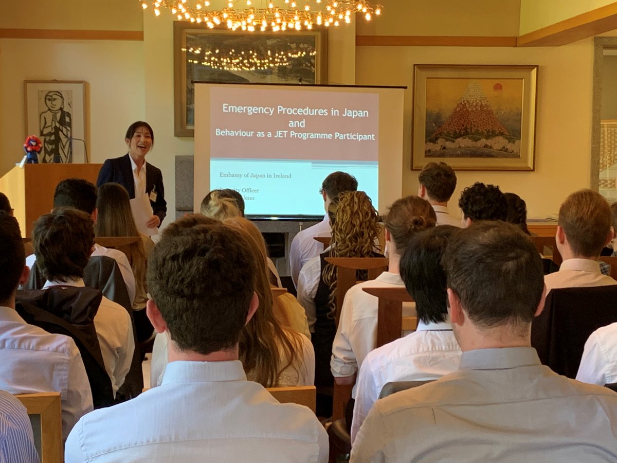 On 21 June the JET Programme Orientation and Reception was held at Ambassador Shimada’s official residence. 😊 The Ambassador let everyone know how lucky they were to go while Expo 2025 is on and wished them all the very best as they embark on their journey to Japan. 🫶🫡