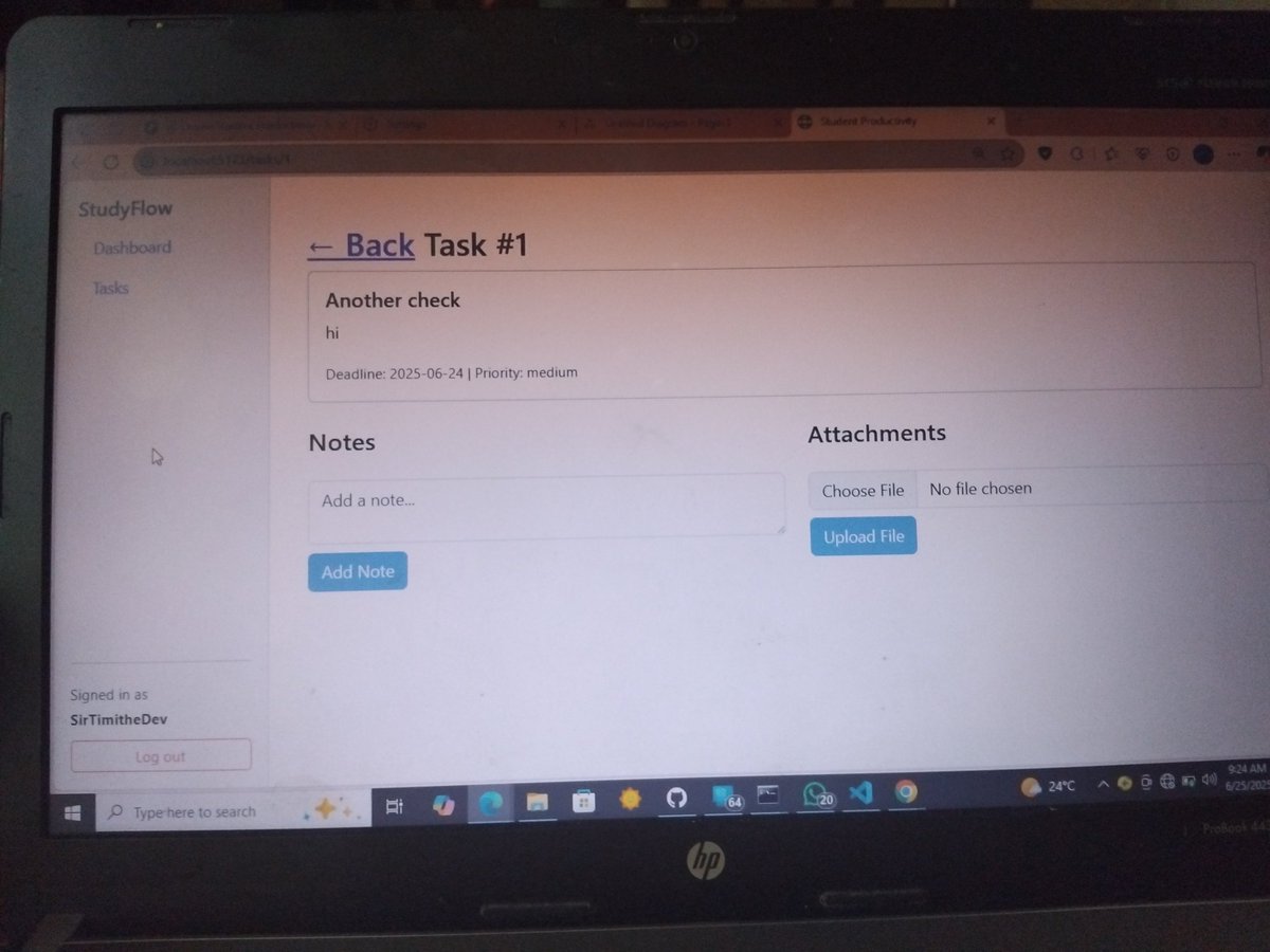 SirTimithedev's tweet photo. I'm still working on the UI of #StudyFlow 

Decided to switch the thing up with some new features

It's not hosted, but then we're moving https://t.co/E2n0SK7ljA