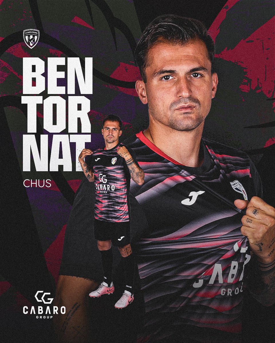 Torna a casa! 🔙🛡️
Chus torna al FC Santa Coloma després d’uns anys.
Experiència i solidesa per reforçar la defensa!
