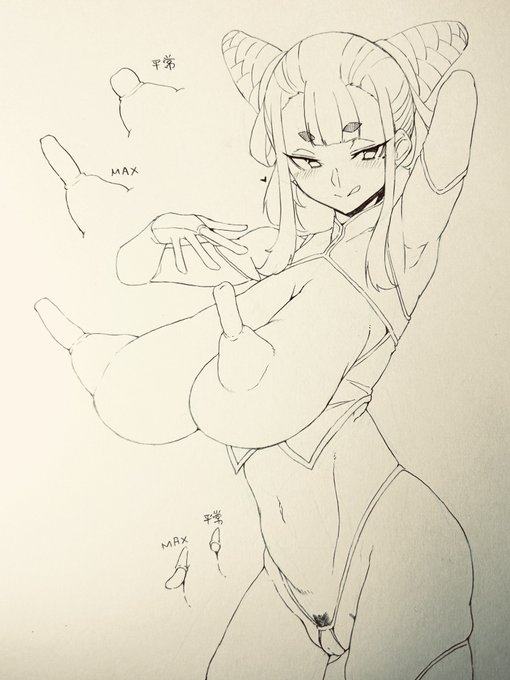 久々に描いた
チチナーガ長谷川 