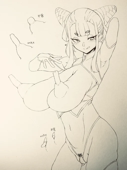 久々に描いた
チチナーガ長谷川 