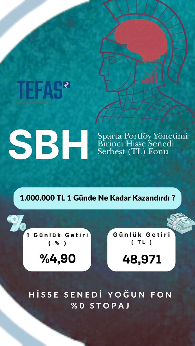 #SpartaPortföy #SBH #HisseSenediFon #Yatırım #PortföyYönetimi