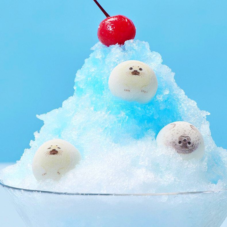 youmore_tw's tweet image. 夏のおすすめアザラシ提案( ´ω`っ )3
かき氷やアイスにもちもちアザラシをのせて、ひえひえにしてあげませんか?❄️
和風マシュマロ「アザラシほうずい」⇒felissimo.co.jp/youmore/blog/m…