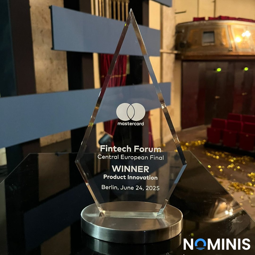 NOMINIS - Web3 Compliance & Threat Management (@nominisio) on Twitter photo 🏅 Back-to-back wins for <a href="/nominisio/">NOMINIS - Web3 Compliance & Threat Management</a> !
1st place in Athens, now the Product Innovation Award at the Mastercard #FintechCompetition in Berlin!
Huge thanks to <a href="/Mastercard/">Mastercard</a> for recognizing the power of real-time KYT and smarter crypto monitoring.
Onwards and upwards! 🚀
#Nominis 🏅 Back-to-back wins for <a href="/nominisio/">NOMINIS - Web3 Compliance & Threat Management</a> !
1st place in Athens, now the Product Innovation Award at the Mastercard #FintechCompetition in Berlin!
Huge thanks to <a href="/Mastercard/">Mastercard</a> for recognizing the power of real-time KYT and smarter crypto monitoring.
Onwards and upwards! 🚀
#Nominis