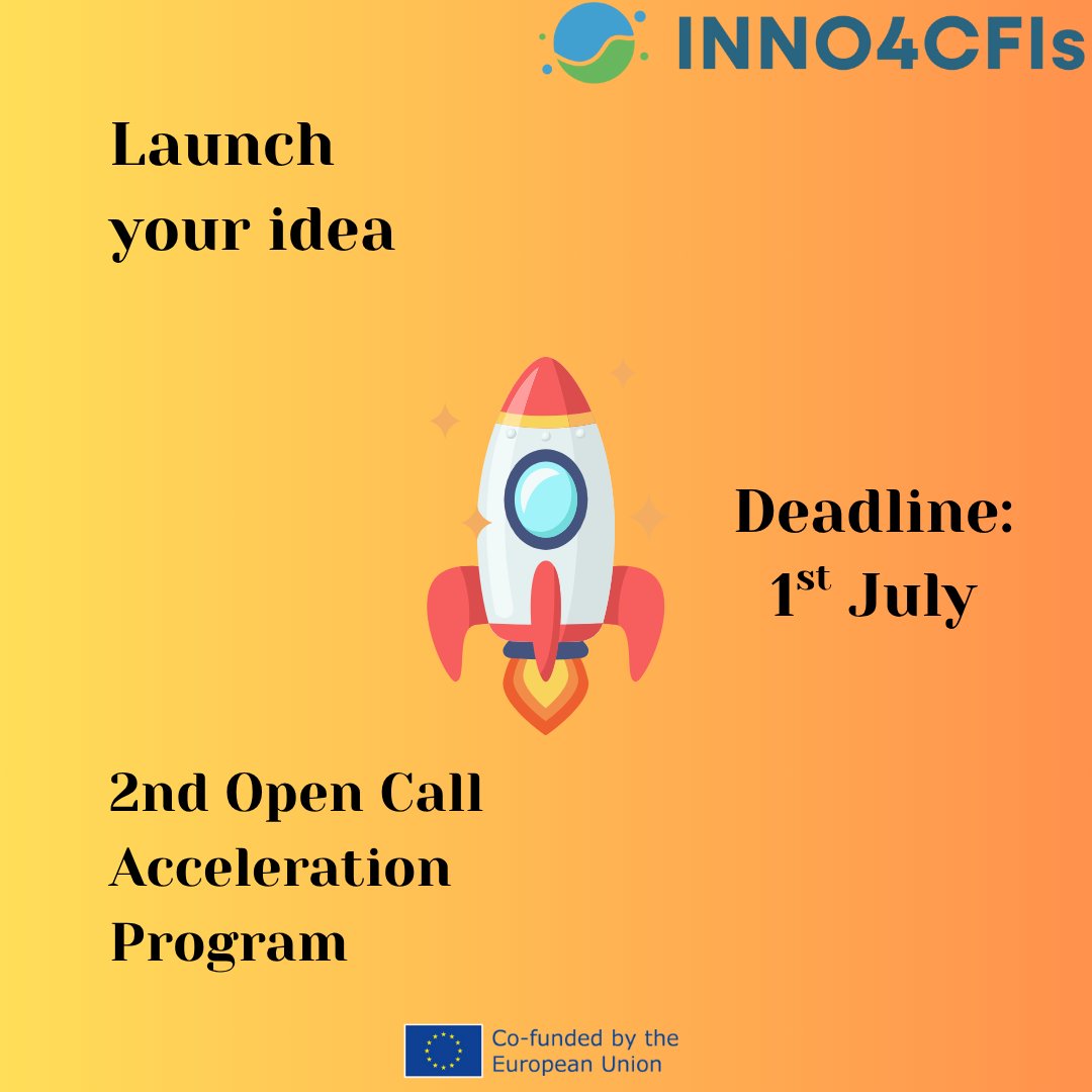 Your pitch is 🔥
Your deck is slick
Your tech is green
But… still no acceleration?
Let’s fix that.
Apply now to #INNO4CFIs – 4 months, just results.
👉 f6s.com/inno4cfis-acce…
#OpenCall2 #ClimateStartups #GreenInnovation #CarbonFarming #EUprojects #I3instrument