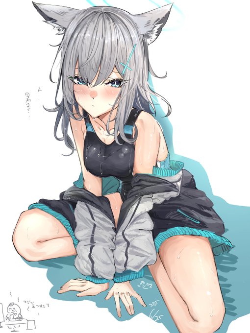 汗だく水着+ジャージ465並盛で 