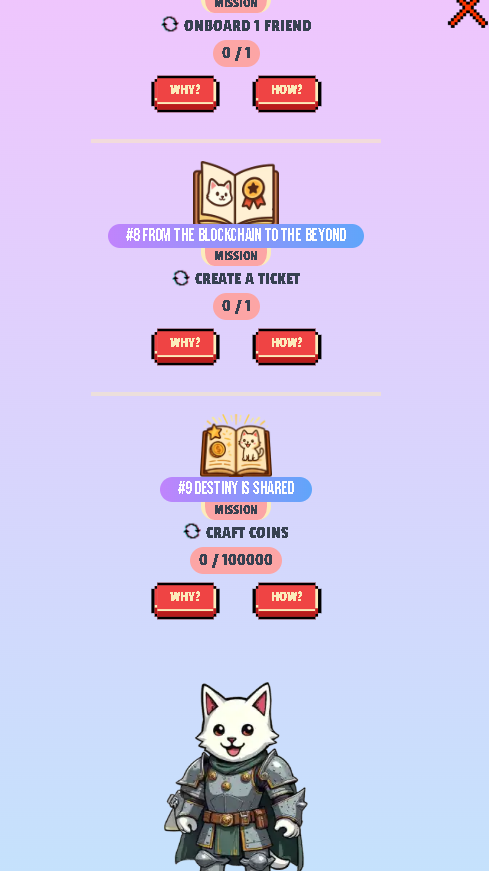 metaparu18's tweet photo. 🧭 3 missions down, 6 to go.
Feeding cats 🐾, spending lives 🕹️, and chasing coins 💰 — the Codex isn’t easy, but legends are never born easy.
On my way to earn the $TAILS Guard badge.
#TokenTails #SaveACat #TAILSQuest
#TAILS #STAILS
@balkrishnan97 
@Samoff844 
@Nexaura7638. https://t.co/WbRMS9XYYJ