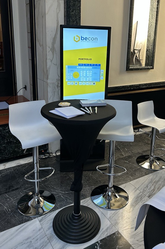 🎉 Tag 1 der #KIXConf25 – und wir sind mittendrin!
becon ist live in #Chemnitz am Start mit Know-how, Integrationsexpertise &amp; unserer #API-Integration-Plattform #OpenCelium. 💡
Wir zeigen, wie #KIX, #i_doit &amp; viele weitere Systeme per Low-Code miteinander verbunden werden können.