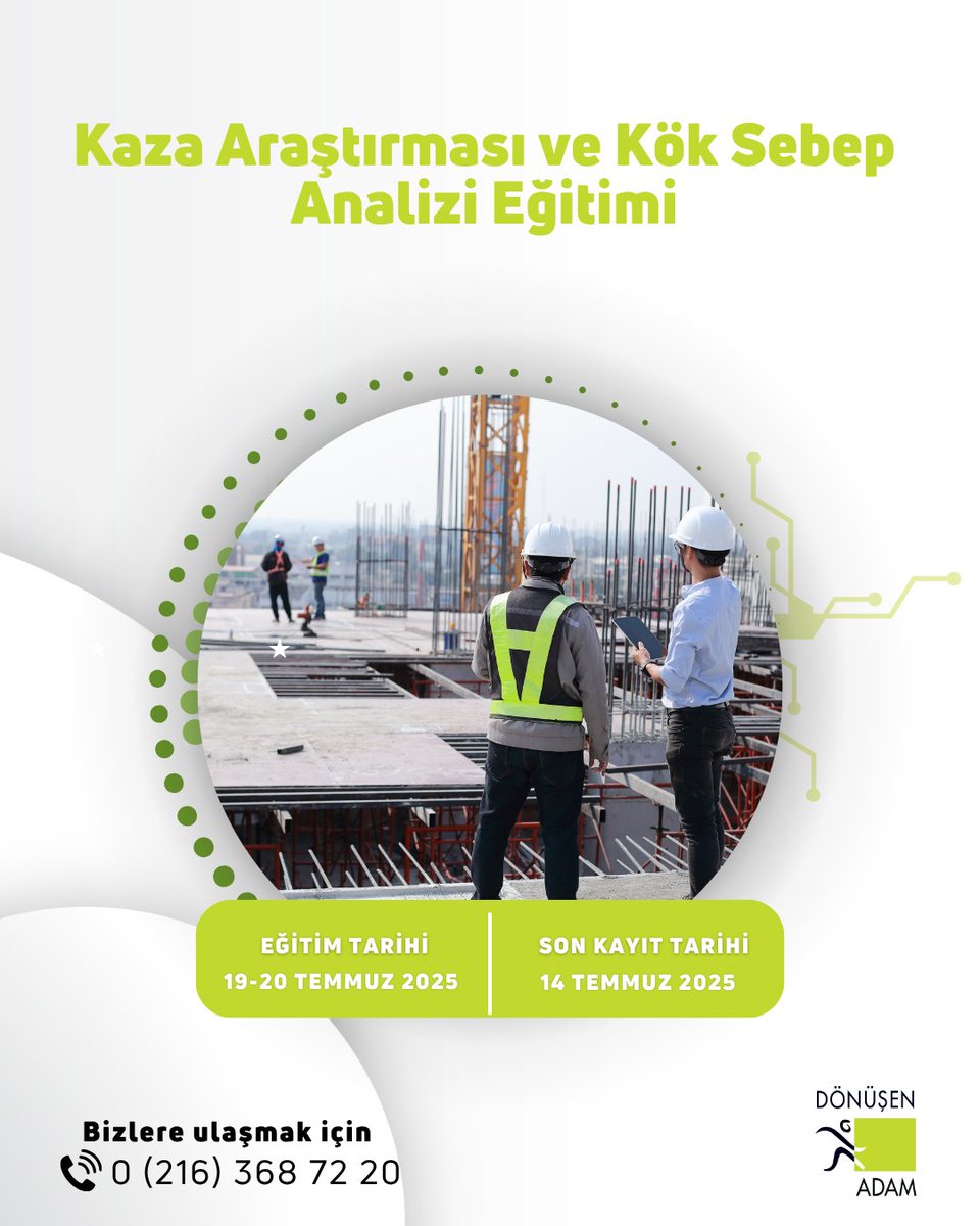 ❗ 19–20 Temmuz 2025’teki eğitimimiz için 14 Temmuz tarihine kadar kayıt yapmayı unutmayın.
#ioshmanagingsafely #davranisodakliguvenlikyonetimi #donusenadam #dekra #hse
#kaksa #tbrd #osgb #lws #danısmanlıkhizmetleri #DönüşenAdam #eğitim
#danışmanlık #isg #liderlik #sektöreözel