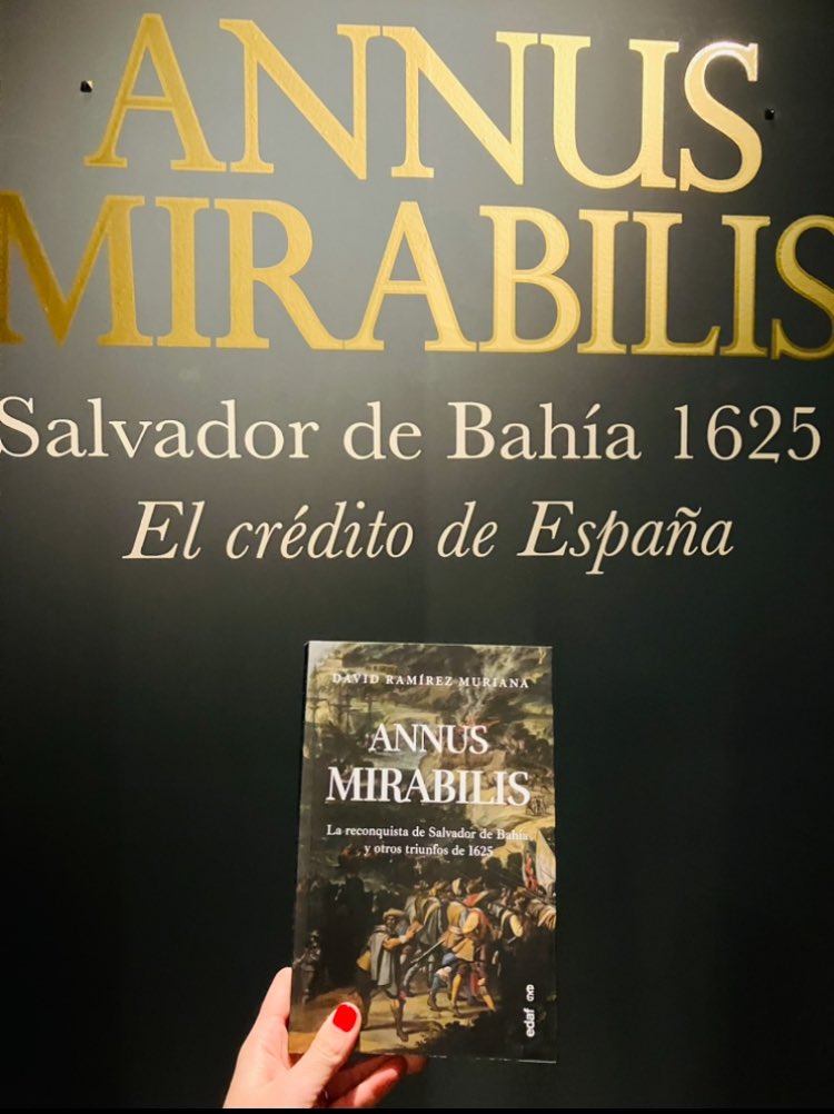Editorial Edaf (@editorialedaf) on Twitter photo Nos gustó tanto que repetimos visita al <a href="/Museo_Naval/">Museo Naval</a> con 𝐃𝐚𝐯𝐢𝐝 𝐑𝐚𝐦í𝐫𝐞𝐳 𝐌𝐮𝐫𝐢𝐚𝐧𝐚 (<a href="/EspanaEnElMar/">España en el mar</a>) para disfrutar de la exposición «#ANNUSMIRABILIS. Salvador de Bahía, 1625: El crédito de España».
Una muestra imperdible que conmemora los 400 años transcurridos de Nos gustó tanto que repetimos visita al <a href="/Museo_Naval/">Museo Naval</a> con 𝐃𝐚𝐯𝐢𝐝 𝐑𝐚𝐦í𝐫𝐞𝐳 𝐌𝐮𝐫𝐢𝐚𝐧𝐚 (<a href="/EspanaEnElMar/">España en el mar</a>) para disfrutar de la exposición «#ANNUSMIRABILIS. Salvador de Bahía, 1625: El crédito de España».
Una muestra imperdible que conmemora los 400 años transcurridos de