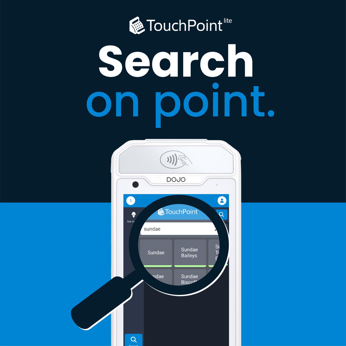 Feature drop one: Product search is LIVE!🔎
Quickly find what you need with the brand new product search functionality!
Find out how to update your TouchPoint lite to gain full access to these new features by contacting your local Authorised Partner here: icrtouch.com/wheretobuy