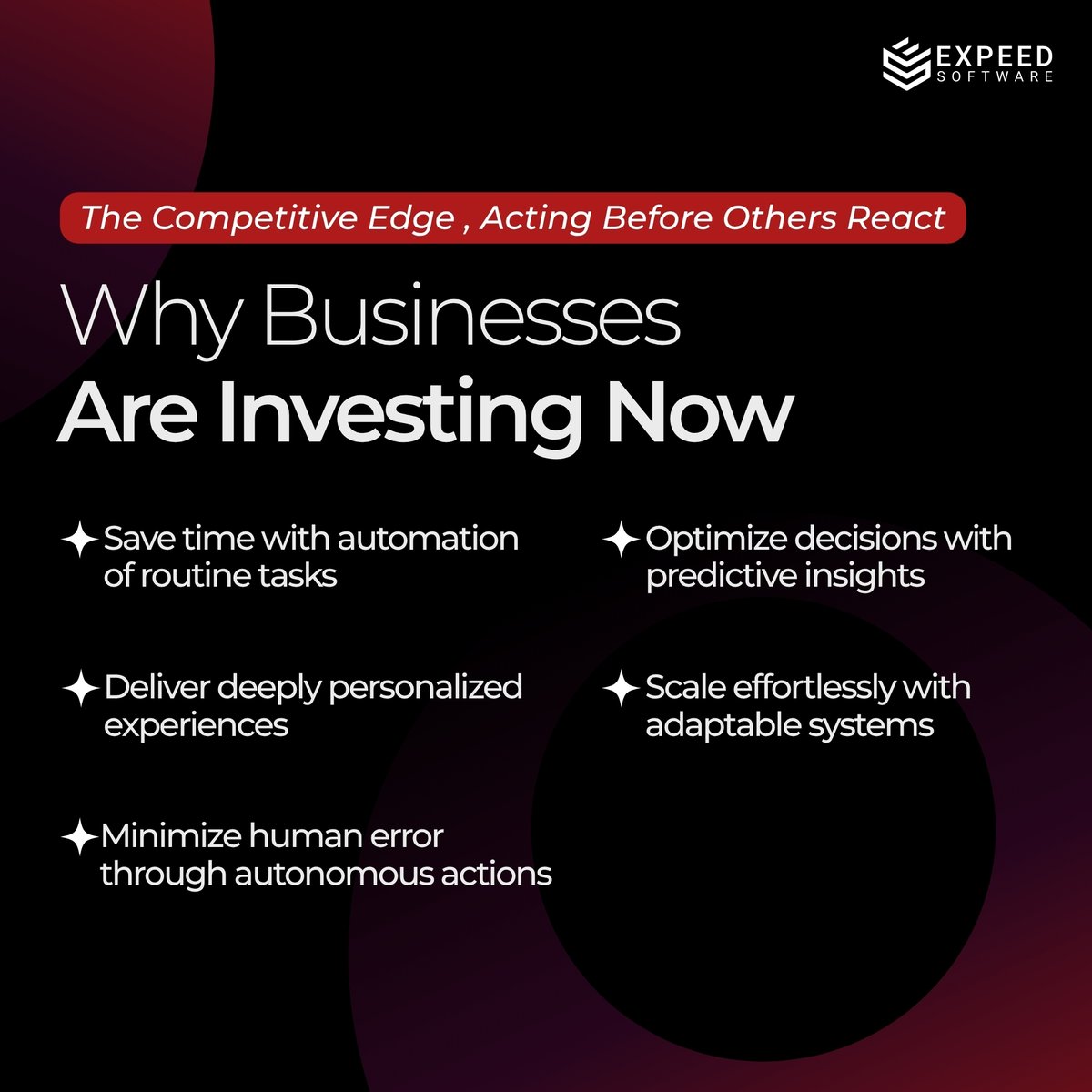 expeedsoftware's tweet image. AI isn’t waiting for prompts anymore.
Proactive AI agents are here anticipating, deciding, and acting on their own.
See how this shift is transforming industries and why building autonomous systems is the next big leap.
👉 Swipe through to explore.
#ProactiveAI #FutureOfWork