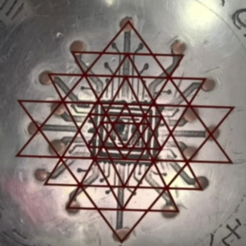 SRI Yantra used in the Shri Vidya school of Hinduism

#bugasphere