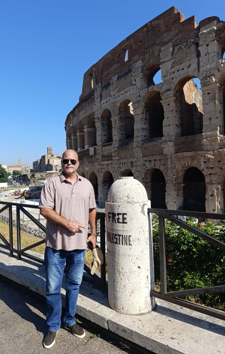 En Roma. #FreePalestine #Cuba #CDRCuba