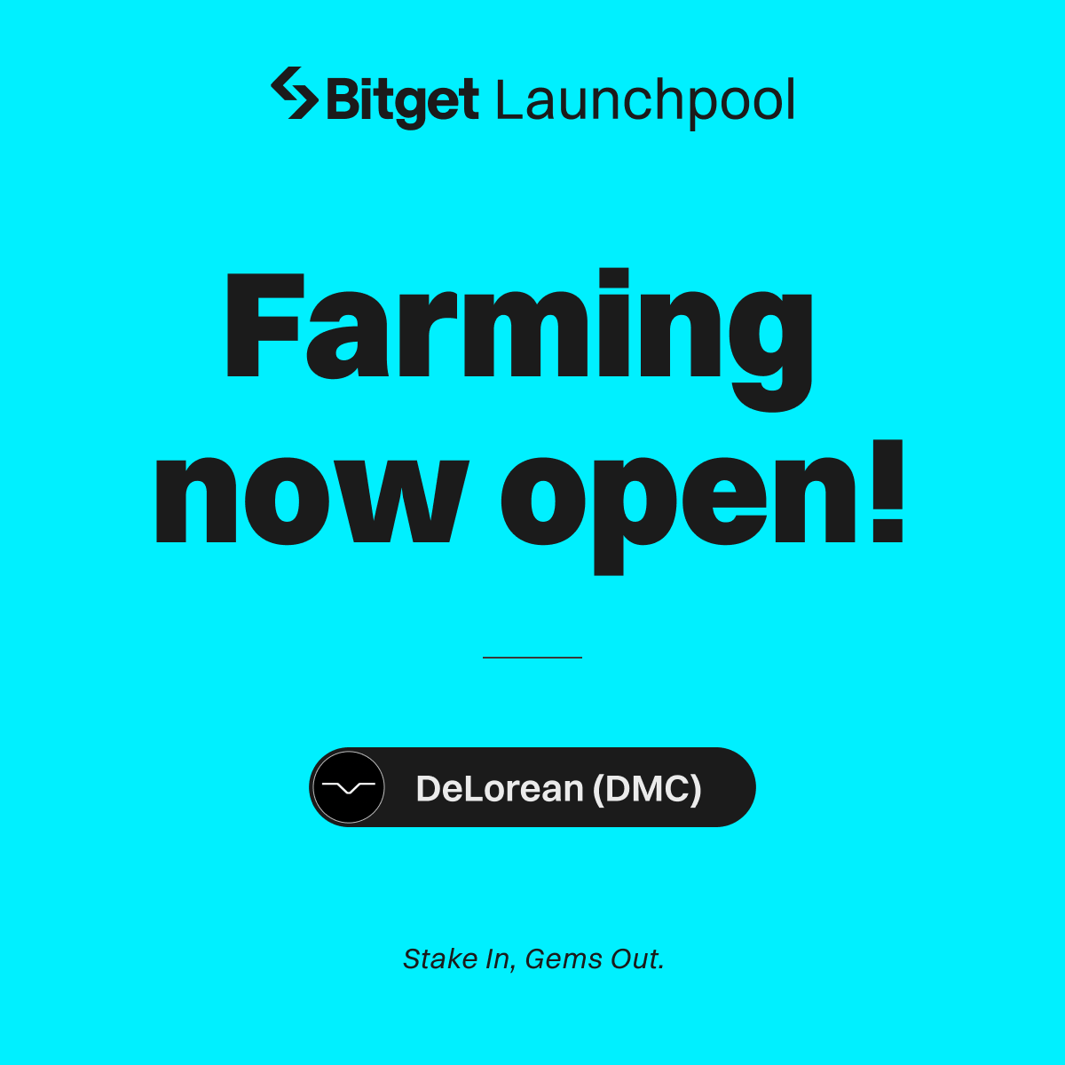 BitgetIndia's tweet photo. $DMC Launchpool is LIVE. Lock $BGB or $DMC to farm 66,176,000 DMC!

⛏️ Join now: https://t.co/30YVF0YdIL

Follow to share 1,920,000 DMC
✅ Follow @bitgetglobal @BitgetIndia @DeLoreanlabs
✅ Quote repost with #DMCxBitgetLaunchpool
✅ Enter here: https://t.co/55sLS3NTMd
🎁 750 winners share the prize