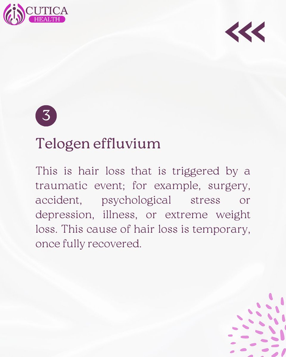 cuticahealth's tweet image. Hair loss in men is more common, and complex - than most people realize. While male pattern baldness is the leading cause, factors like stress, medications, illness, and nutritional deficiencies can also play a role. 

#CUTICAHealth #Health #MensHealth #HairlossInMen