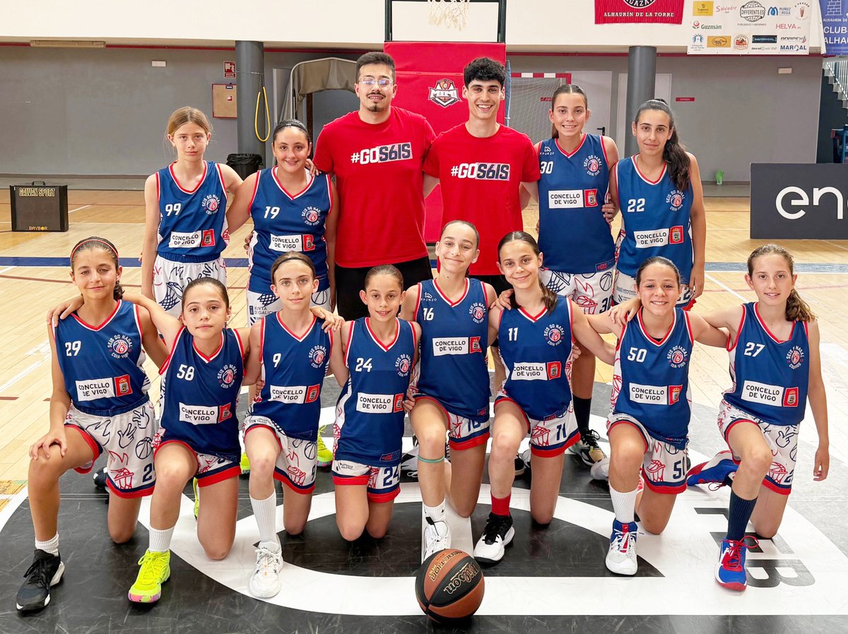 Seis do Nadal - Coia (@cbseisnadalcoia) on Twitter photo 🏀 E rematou o camiño do Alevín Feminino do <a href="/CBSeisNadalCoia/">Seis do Nadal - Coia</a> no 🏆 Campionato de España Alevín en Málaga.
👌🏻 PARABÉNS pola vosa excelente tempada e polo voso esforzo e actitude en cada partido do campionato nacional.
👏🏻 Sodes un auténtico orgullo para todo o noso club‼️#GOS6IS 🏀 E rematou o camiño do Alevín Feminino do <a href="/CBSeisNadalCoia/">Seis do Nadal - Coia</a> no 🏆 Campionato de España Alevín en Málaga.
👌🏻 PARABÉNS pola vosa excelente tempada e polo voso esforzo e actitude en cada partido do campionato nacional.
👏🏻 Sodes un auténtico orgullo para todo o noso club‼️#GOS6IS