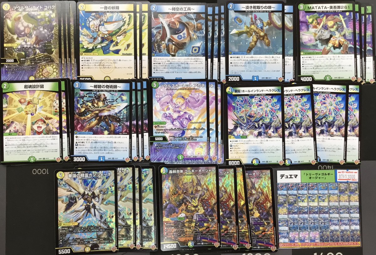 デュエマ 入荷情報】 トリーヴァゴルギーオージャーデッキ入荷いたし