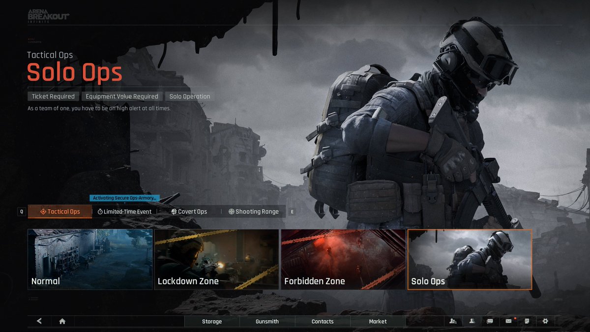 We’ve made some updates to solo mode in the S2 version. It will run on forbidden difficulty with matching loot, and it’ll be permanent. We’re planning to keep building on it, so let me know what you think. #ArenaBreakoutInfinite