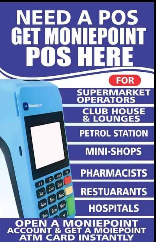 faceofcrypto's tweet image. Are you running a business and finding it difficult to receive or collect payment, bother no more.
We get out pos( Moniepoint terminals) to business.
Company terms and conditions apply.
Dm us today to your pos for that your business today.
wa.me/2348143379560