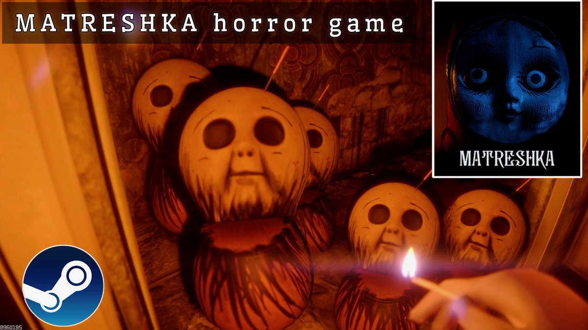 Matreshka horror game demo:
youtu.be/nrexuGQrhgs

#CaffeinatedGamer #HorrorGame #Steam #Gaming #Jumpscare #Matreshka