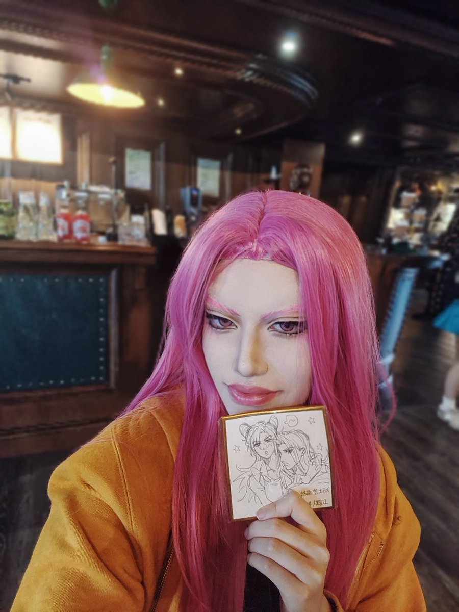 彼女は先日21👣のコスプレです。いいね🥹