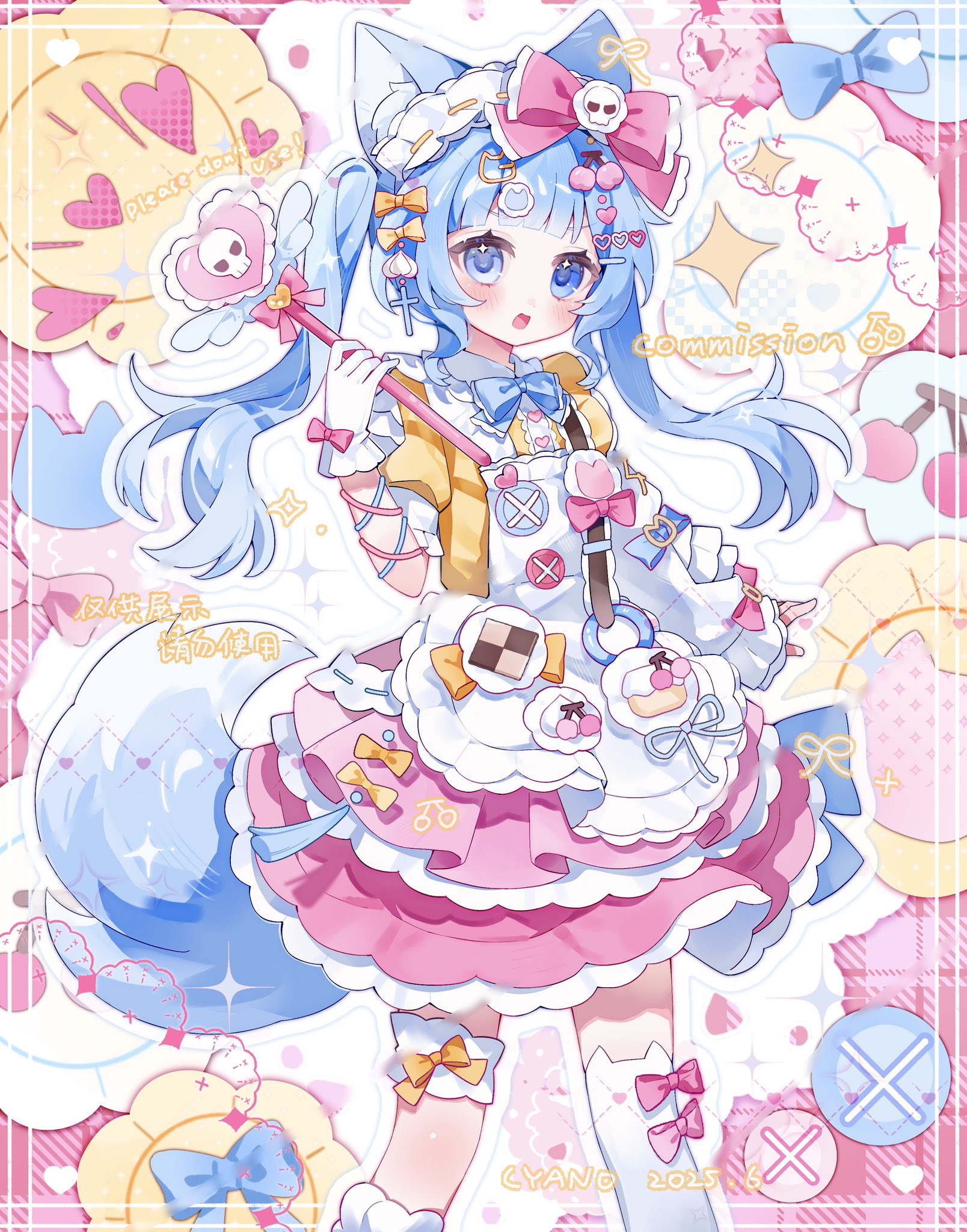 せ*。様 Nekomimi 色紙 cyano (@_cyano__) / X