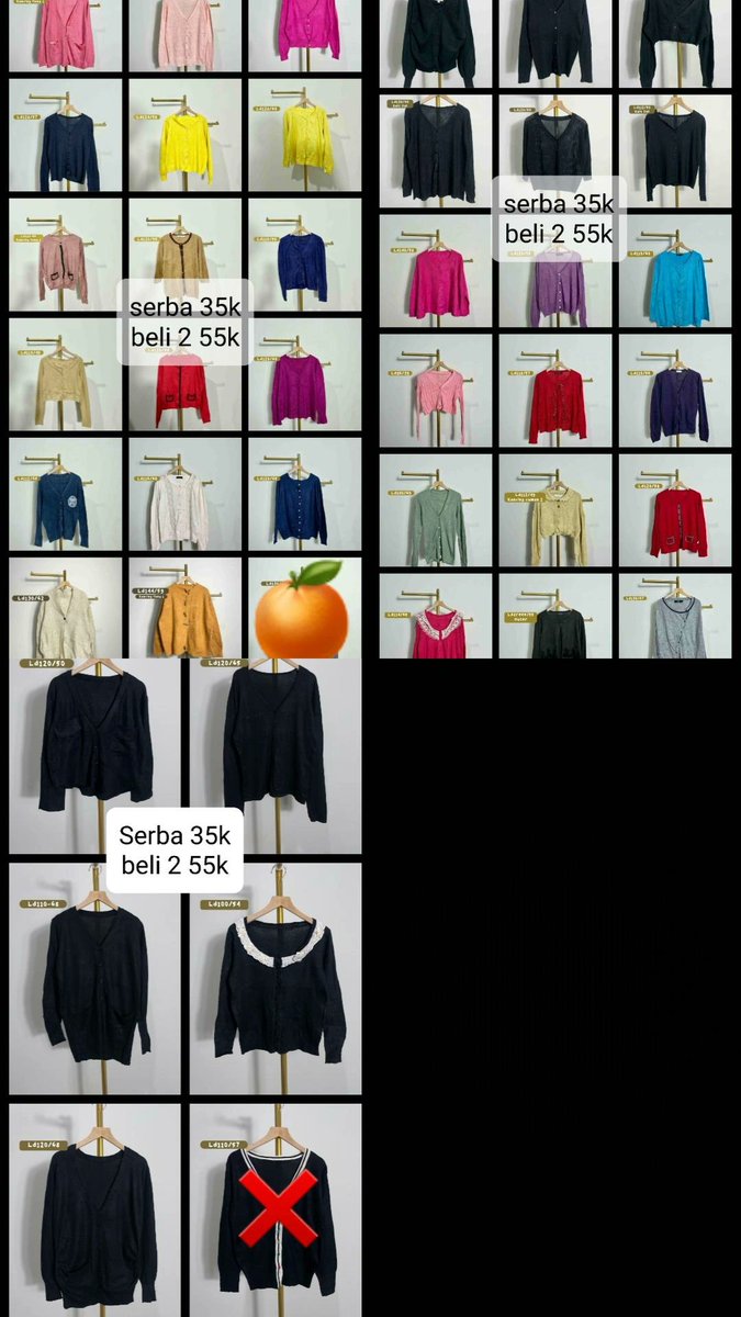 wts knit, cardi, kemeja dll tweet media