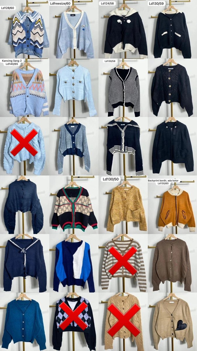 wts knit, cardi, kemeja dll tweet media